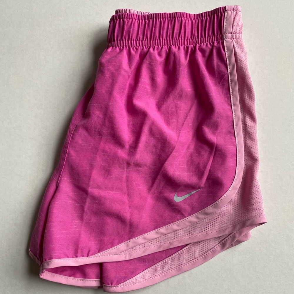 Nike Women’s Running Dri Fit Pink Shorts Size S